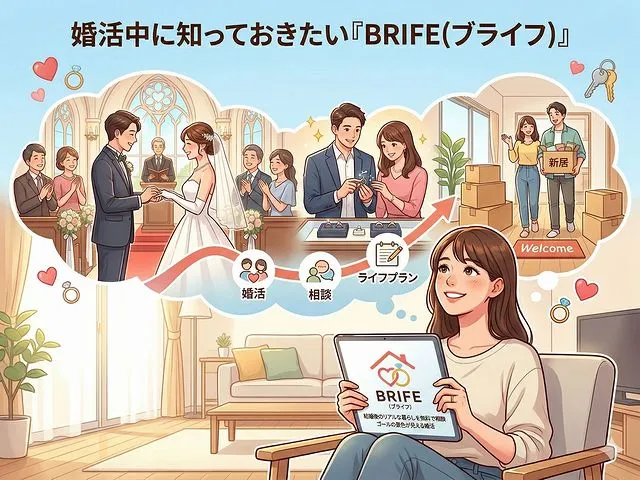 BRIFE(ブライフ)なら式場・指輪・新居までトータルサポート