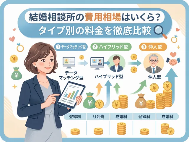 結婚相談所の費用相場